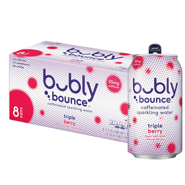 Bubly Bounce Sparkling Water Triple Berry - Leo Smart Traders