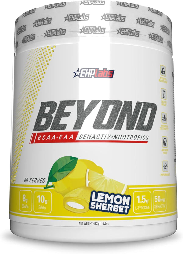 EHPlabs Beyond BCAA Powder Amino Acids - Lemon Sherbet