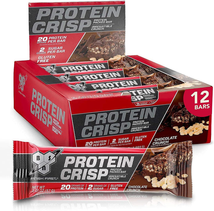 BSN Syntha-6 Whey Protein Crisp Bar Chocolate Crunch - Leo Smart Traders