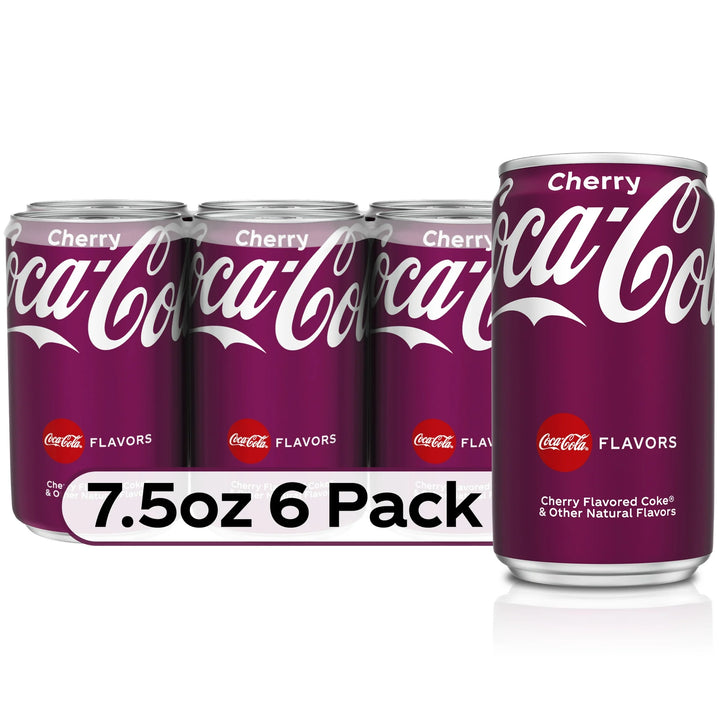 Coca-Cola Mini Soda Pop Soft Drink Cherry - Leo Smart Traders