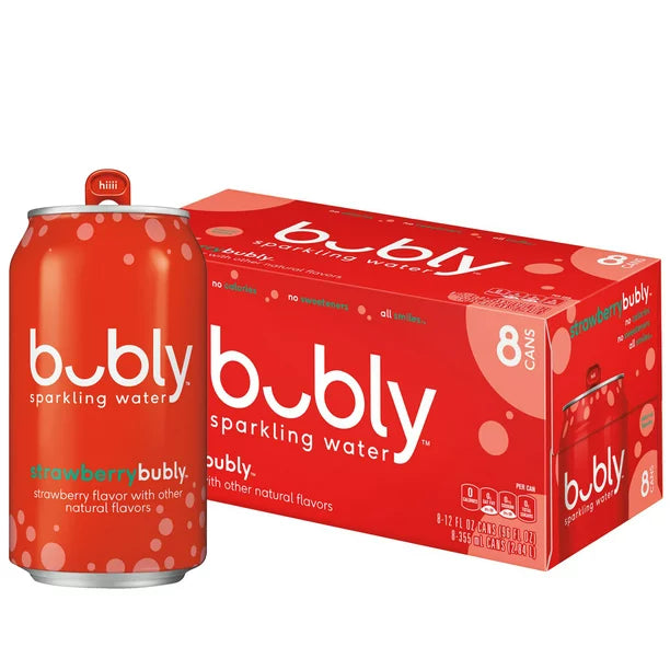 Bubly Sparkling Water Strawberry - Leo Smart Traders