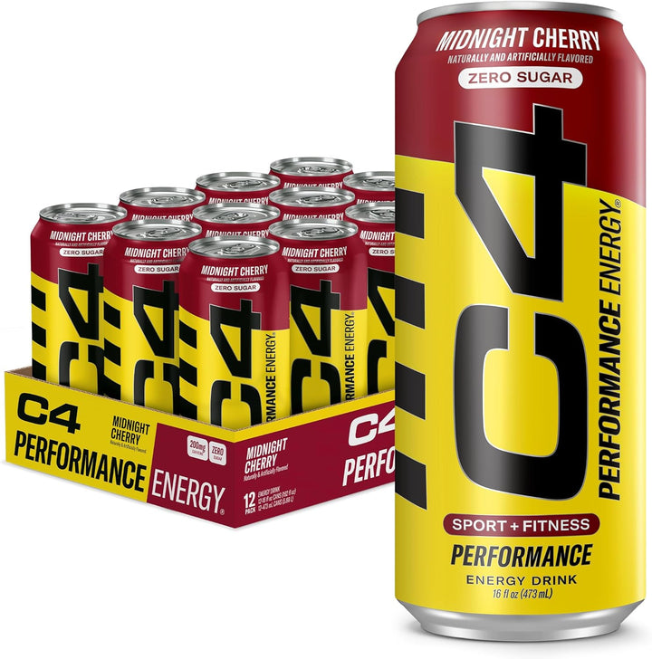 C4 Energy Drink Midnight Cherry - Leo Smart Traders