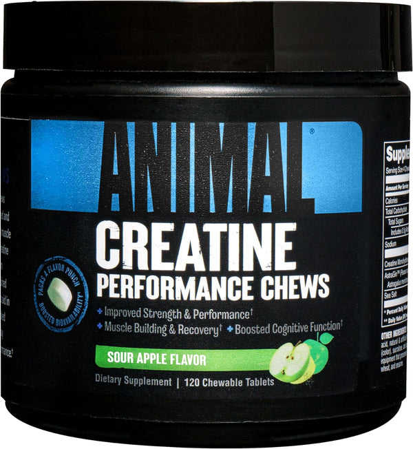 Animal Creatine Chews Green Apple - Leo Smart Traders 