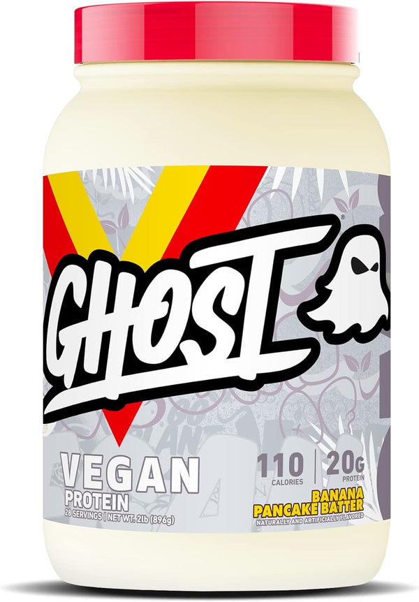 GHOST Vegan Protein Powder, Banana Pancake Batter 2lb