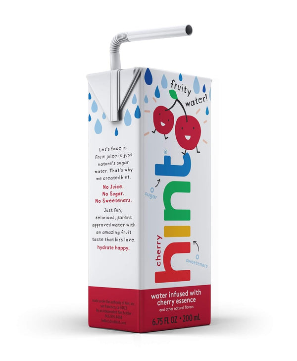 Hint Kids Water Cherry, Zero Sugar, Zero Calories, 6.75oz (32 pack)