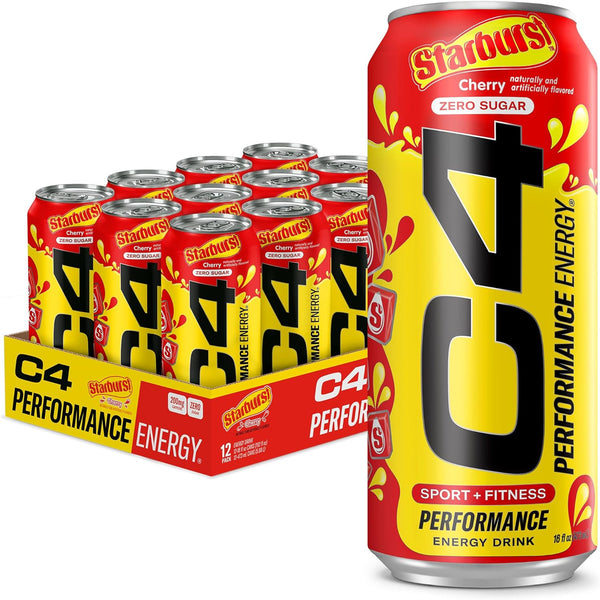 C4 Energy Drink Starburst Cherry - Leo Smart Traders