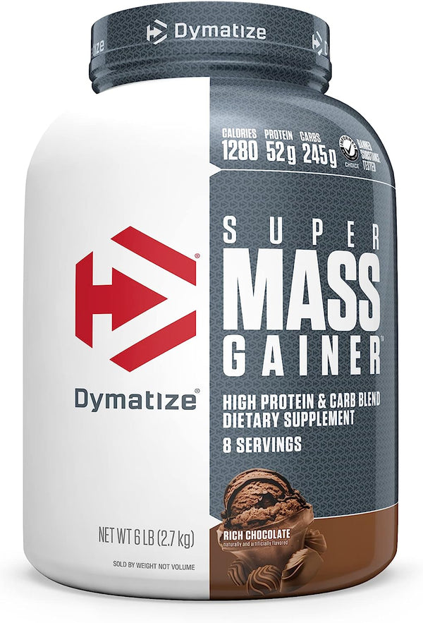 Dymatize Super Mass Gainer Protein Powder - Rich Chocolate