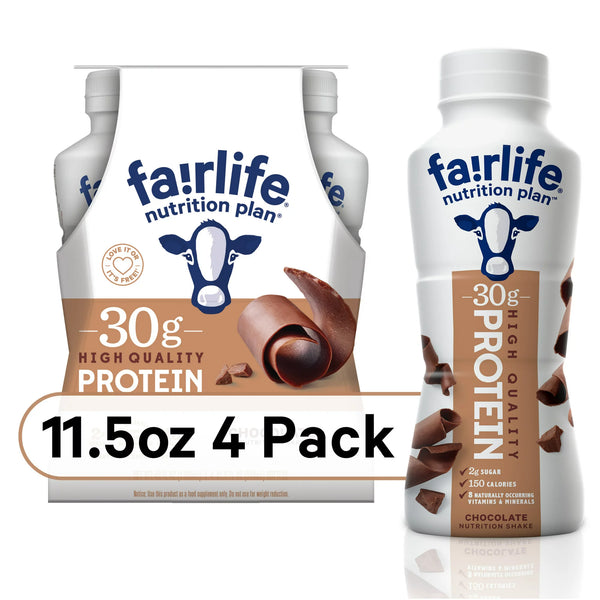 Fairlife Nutrition Plan Protein Shake - Chocolate | 4 Pack