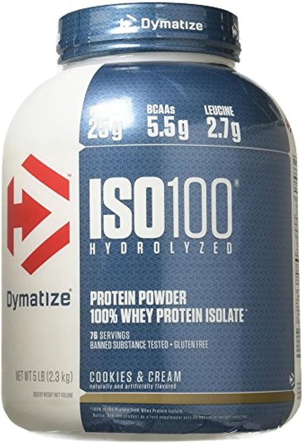 Dymatize Nutrition ISO 100 Whey Protein - Cookies and Cream