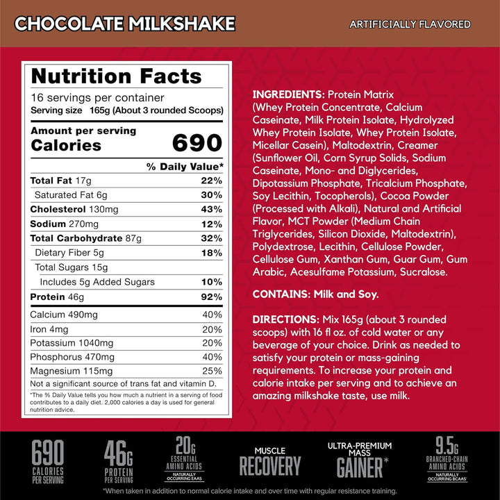 BSN TRUE-MASS Weight Gainer Chocolate Milkshake - Leo Smart Traders