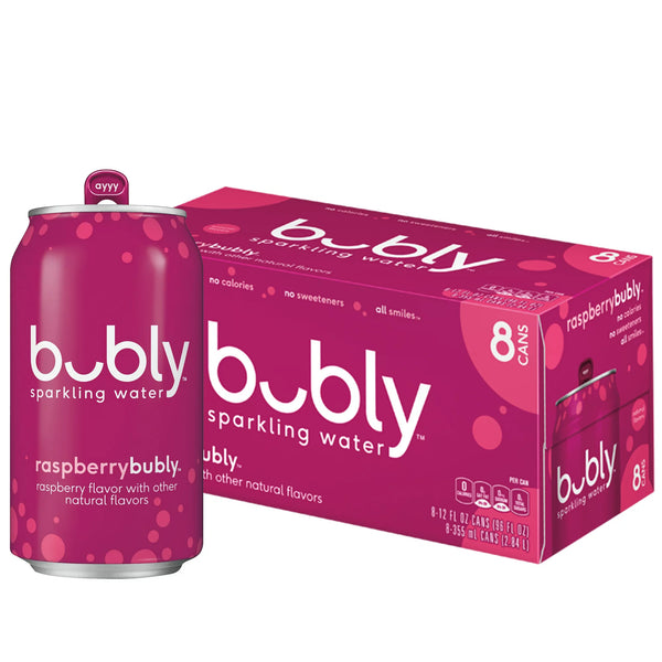 Bubly Sparkling Water Raspberry - Leo Smart Traders