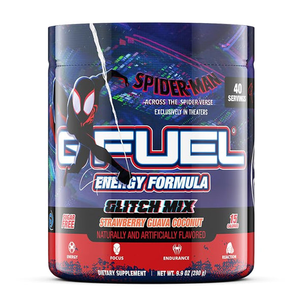 G Fuel Energy Powder, Strawberry, Guava Coconut Flavor, 9.9oz