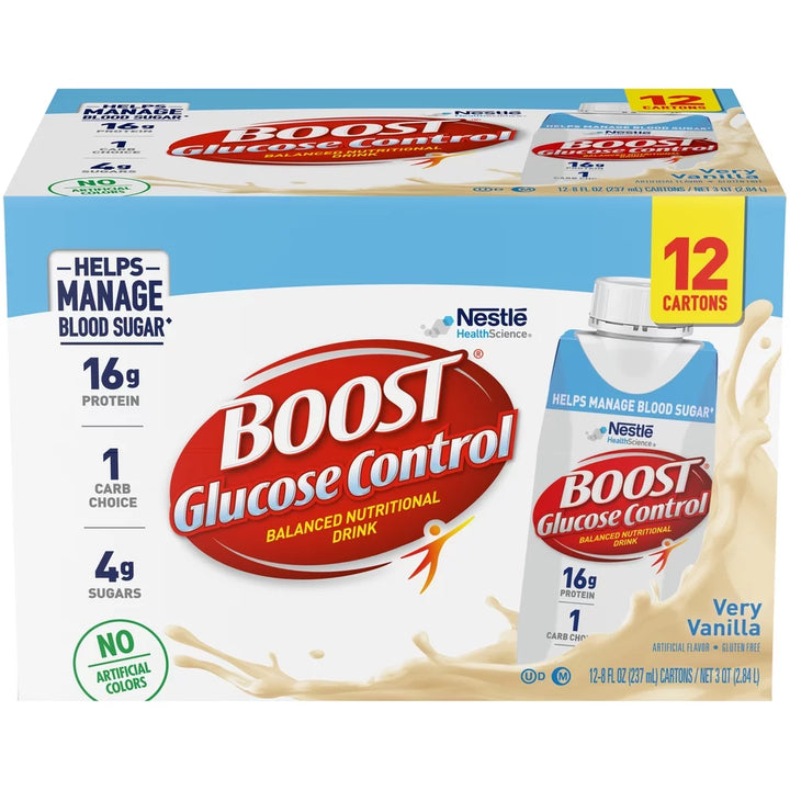 BOOST Glucose Control Nutritional Drink Very Vanilla - Leo Smart Traders