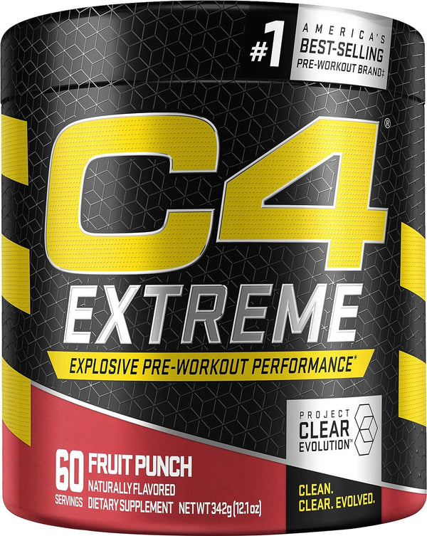 C4 Extreme Pre Workout Powder Fruit Punch - Leo Smart Traders