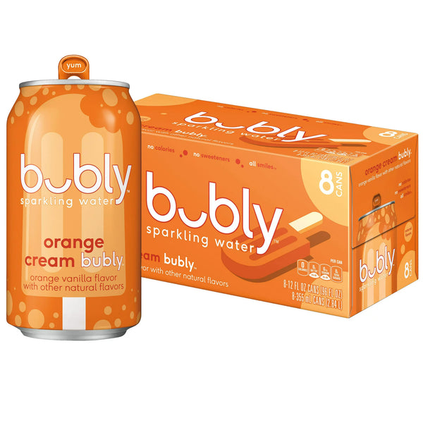 Bubly Sparkling Water Orange Cream - Leo Smart Traders