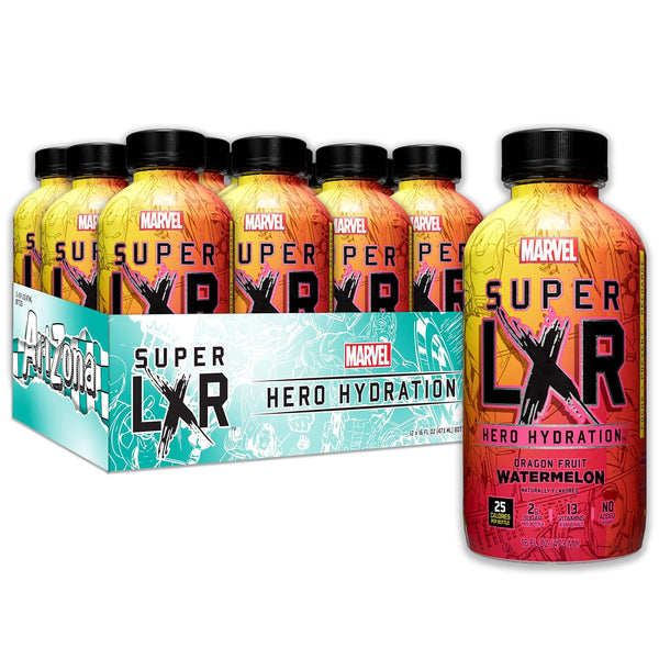 AriZona x Marvel Super LXR Hero Hydration Dragon Fruit Watermelon - Leo Smart Traders