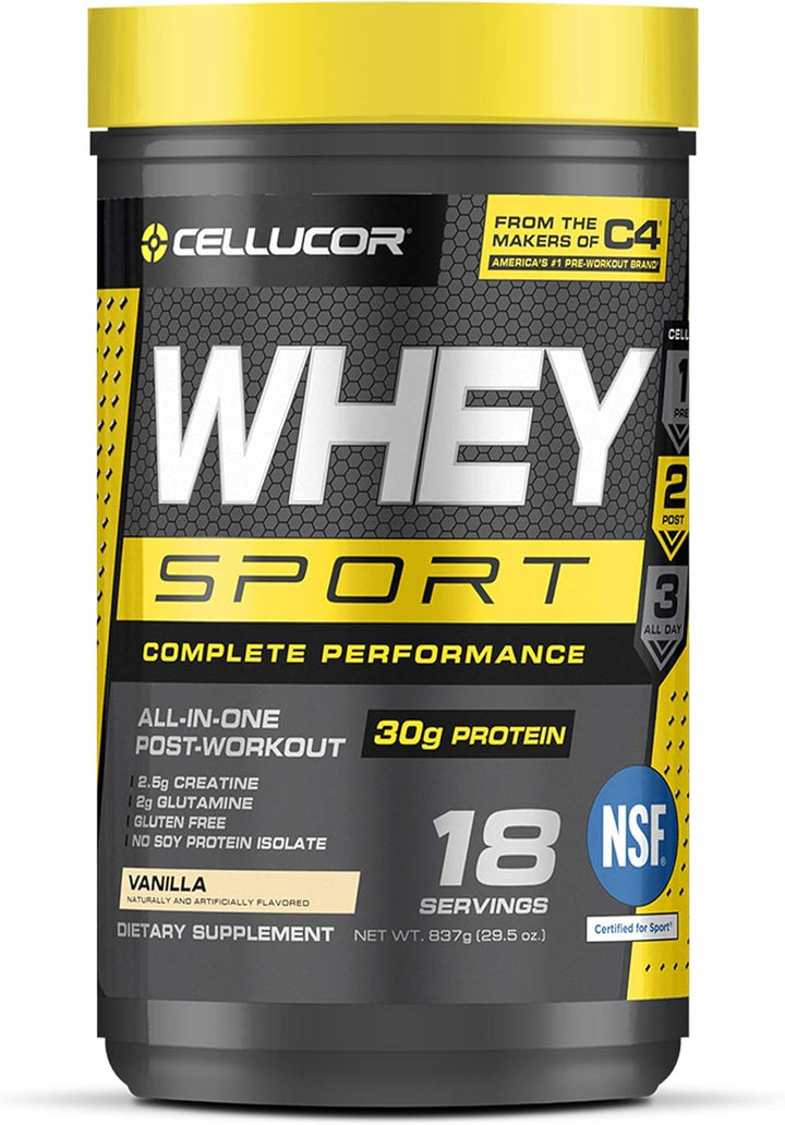 Cellucor Whey Sport Protein Powder Vanilla - Leo Smart Traders