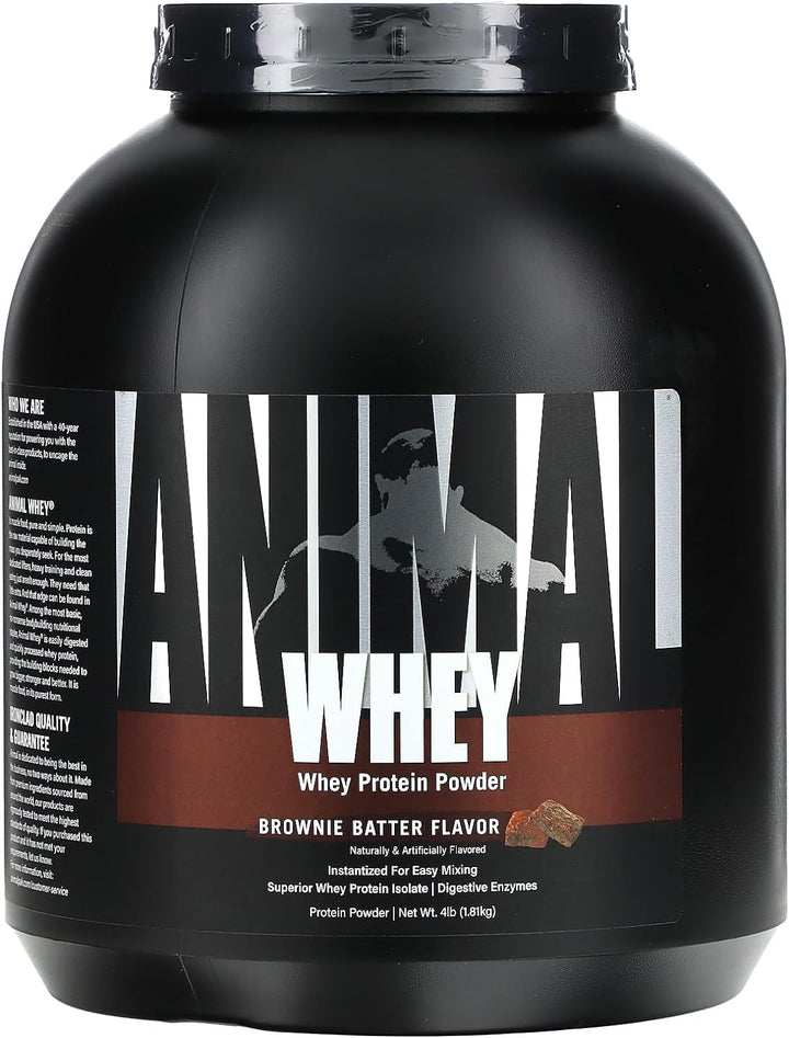 Animal Isolate Whey Protein Supplement Brownie Batter - Leo Smart Traders 