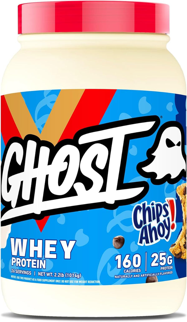 GHOST Whey Protein Powder, Chips Ahoy - 2LB