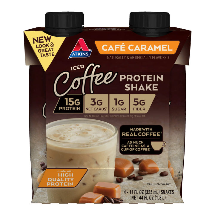 Atkins Cafe Caramel Protein Shake - Leo Smart Traders