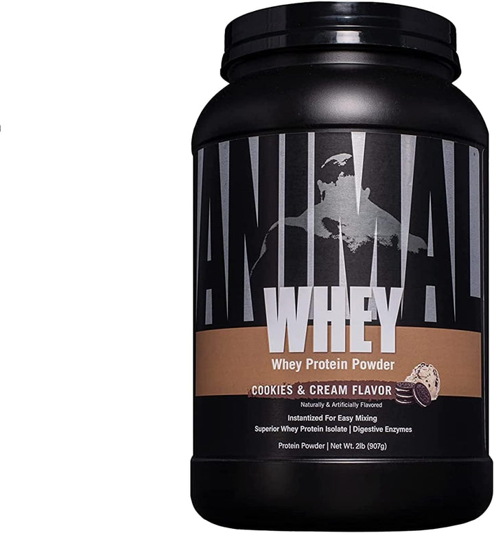 Animal Isolate Whey Protein Supplement Cookies & Cream - Leo Smart Traders