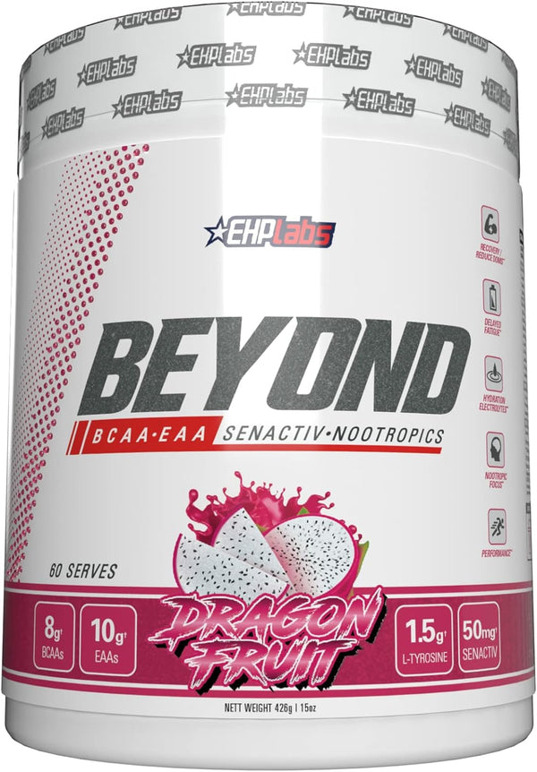 EHPlabs Beyond BCAA Powder Amino Acids Post Workout - Dragon Fruit