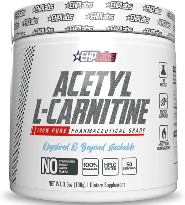 EHPlabs Acetyl L Carnitine Powder, Supports Natural Energy Production