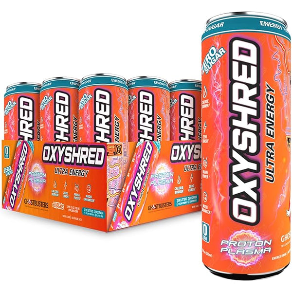 EHPlabs Ghostbusters OxyShred Energy Drink - Proton Plasma | 12 Pack