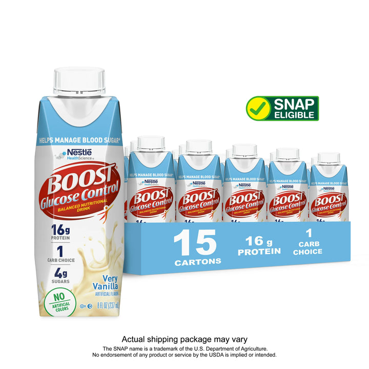 BOOST Glucose Control Nutritional Drink Very Vanilla - Leo Smart Traders