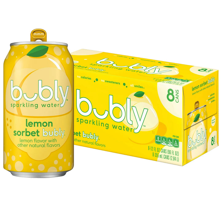 Bubly Sparkling Water Lemon Sorbet - Leo Smart Traders