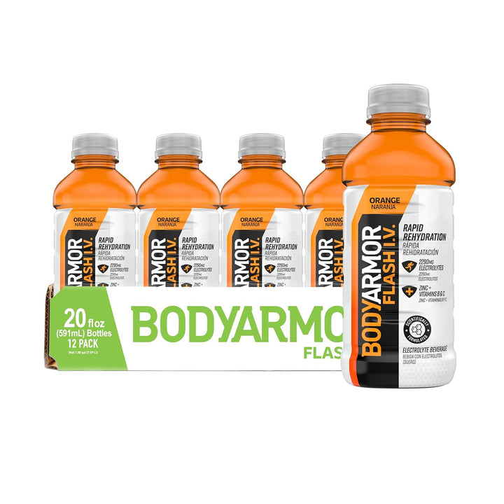 BODYARMOR Flash IV Rehydration Orange - Leo Smart Traders