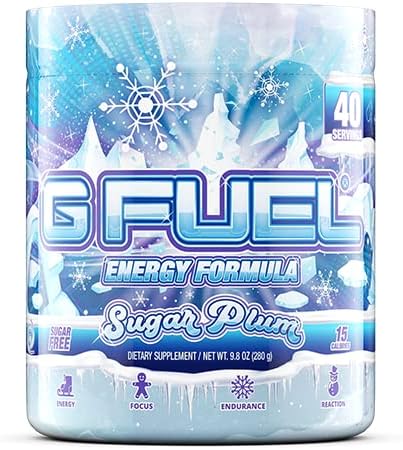 G Fuel Energy Powder, Sweet Fruit Candy Flavor, 9.8oz