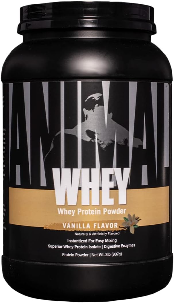 Animal Isolate Whey Protein Supplement Vanilla - Leo Smart Traders