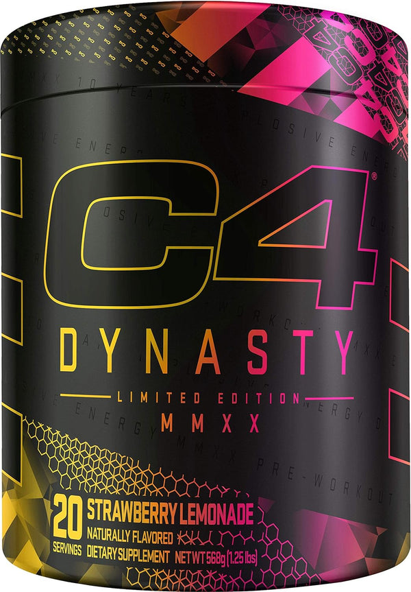 C4 Dynasty MMXX Pre Workout Powder Strawberry Lemonade - Leo Smart Traders