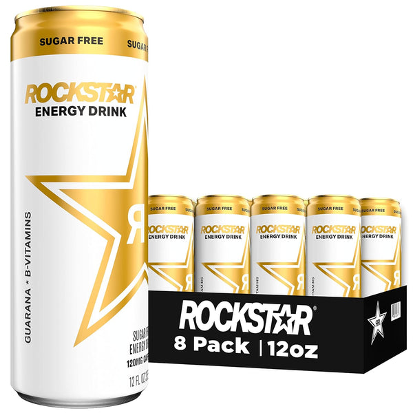 Rockstar Sugar Free Energy Drink - Original | 8 Pack