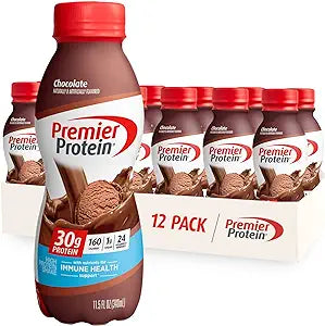 Premier Protein Shake, Chocalate, 30g Protein, 11.5oz (12 Pack)