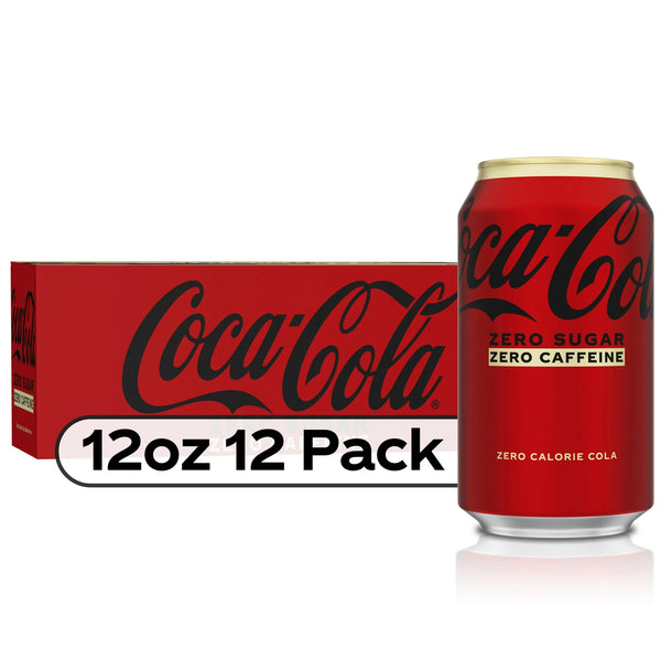 Coca-Cola Zero Sugar, Caffeine Free Soda Pop - Leo Smart Traders