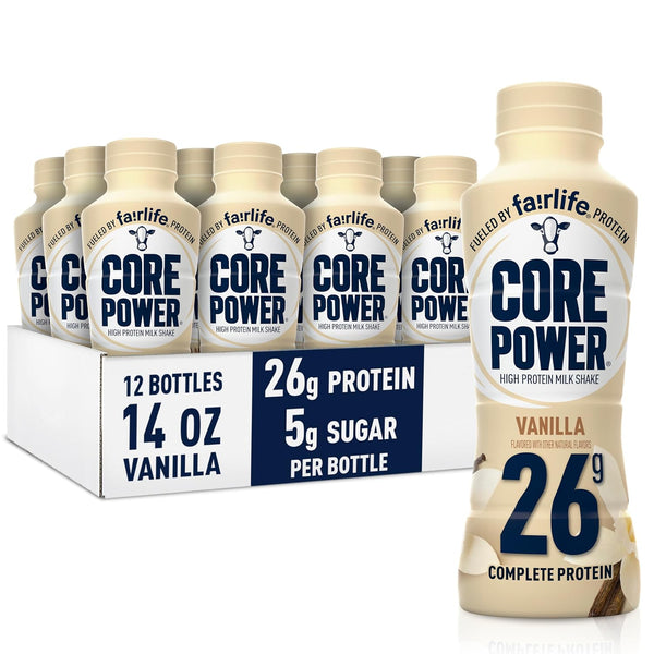 Core Power Fairlife Milk Shakes - Vanilla | 12 Pack