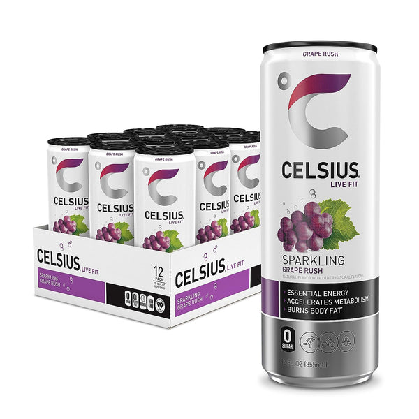 CELSIUS Energy Drink Grape Rush - Leo Smart Traders