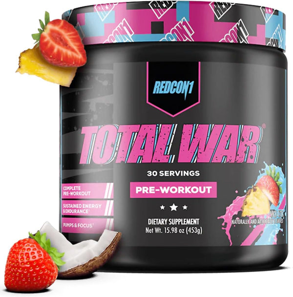 REDCON1 Total War Pre Workout, Vice City, 30 Servings