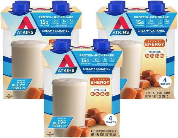 Atkins Protein Shake Creamy Caramel - Leo Smart Traders