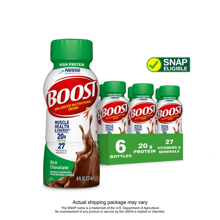 BOOST High Protein Nutritional Drink Rich Chocolate - Leo Smart Traders