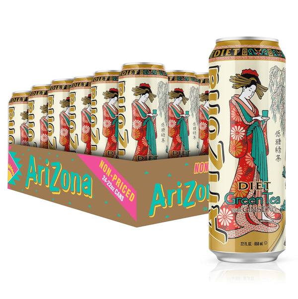 AriZona Diet Green Tea with Ginseng and Honey - Leo Smart Traders