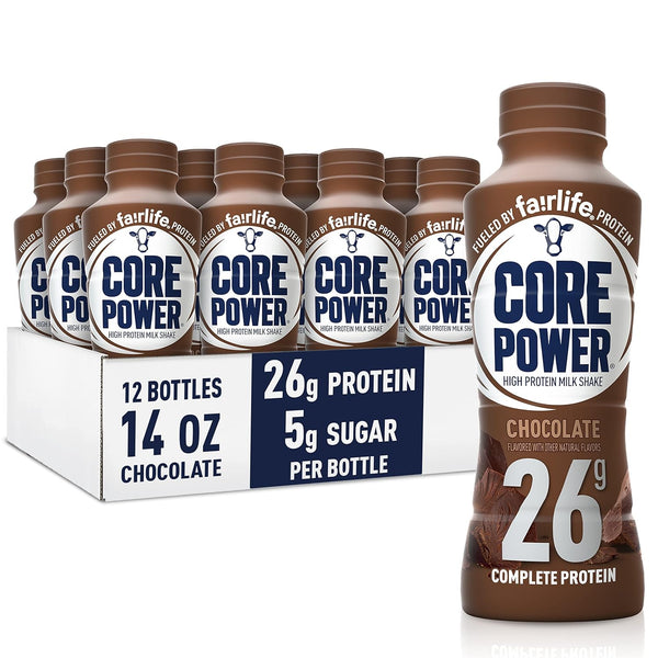 Core Power Fairlife Milk Shakes - Chocolate | 12 Pack