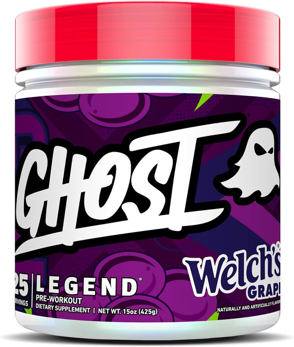 GHOST Legend V2 Pre-Workout, Welch's Grape, 25 Servings