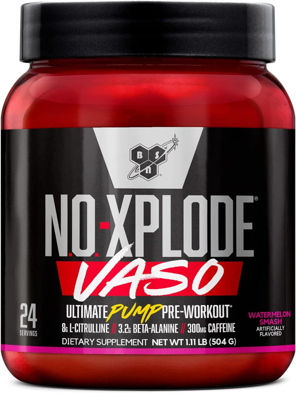 BSN N.O. XPLODE Vaso Pre Workout Powder Watermelon Smash - Leo Smart Traders