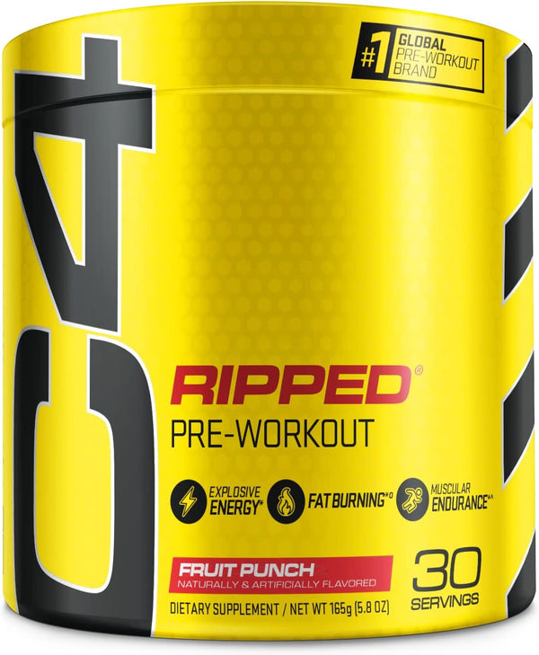 C4 Ripped Pre workout Fruit Punch - Leo Smart Traders