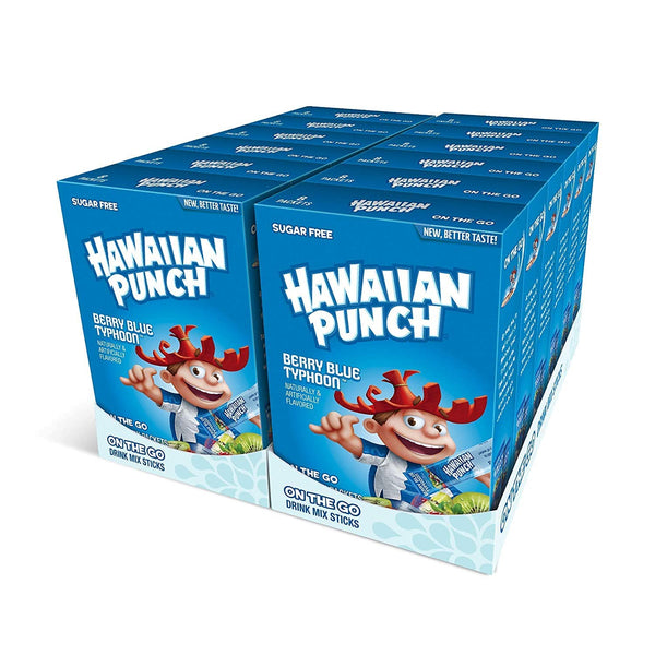 Hawaiian Punch Powder Drink Mix Berry Blue Typhoon (12 Pack)