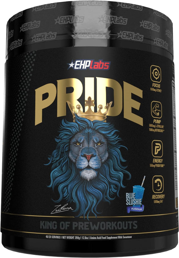 EHPlabs Pride Pre Workout Supplement - Blue Slushie