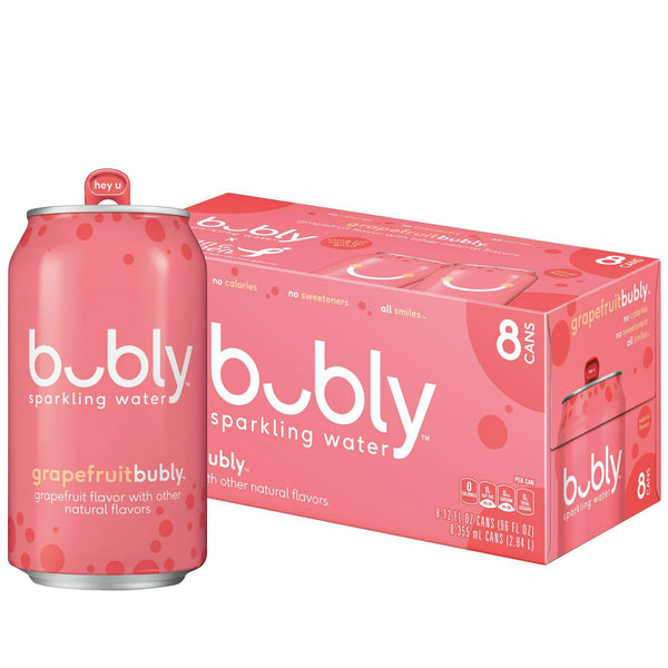 Bubly Sparkling Water Grapefruit - Leo Smart Traders